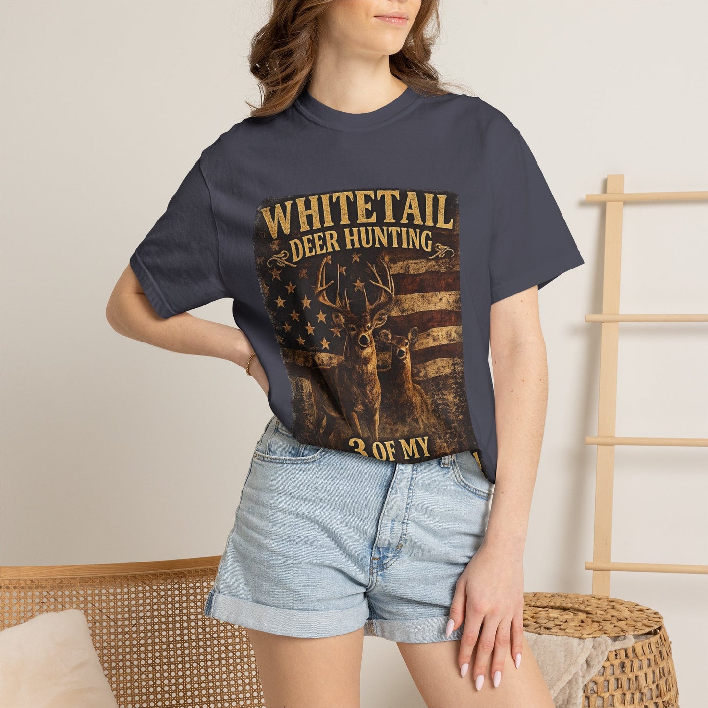 American deer hunter T-shirt