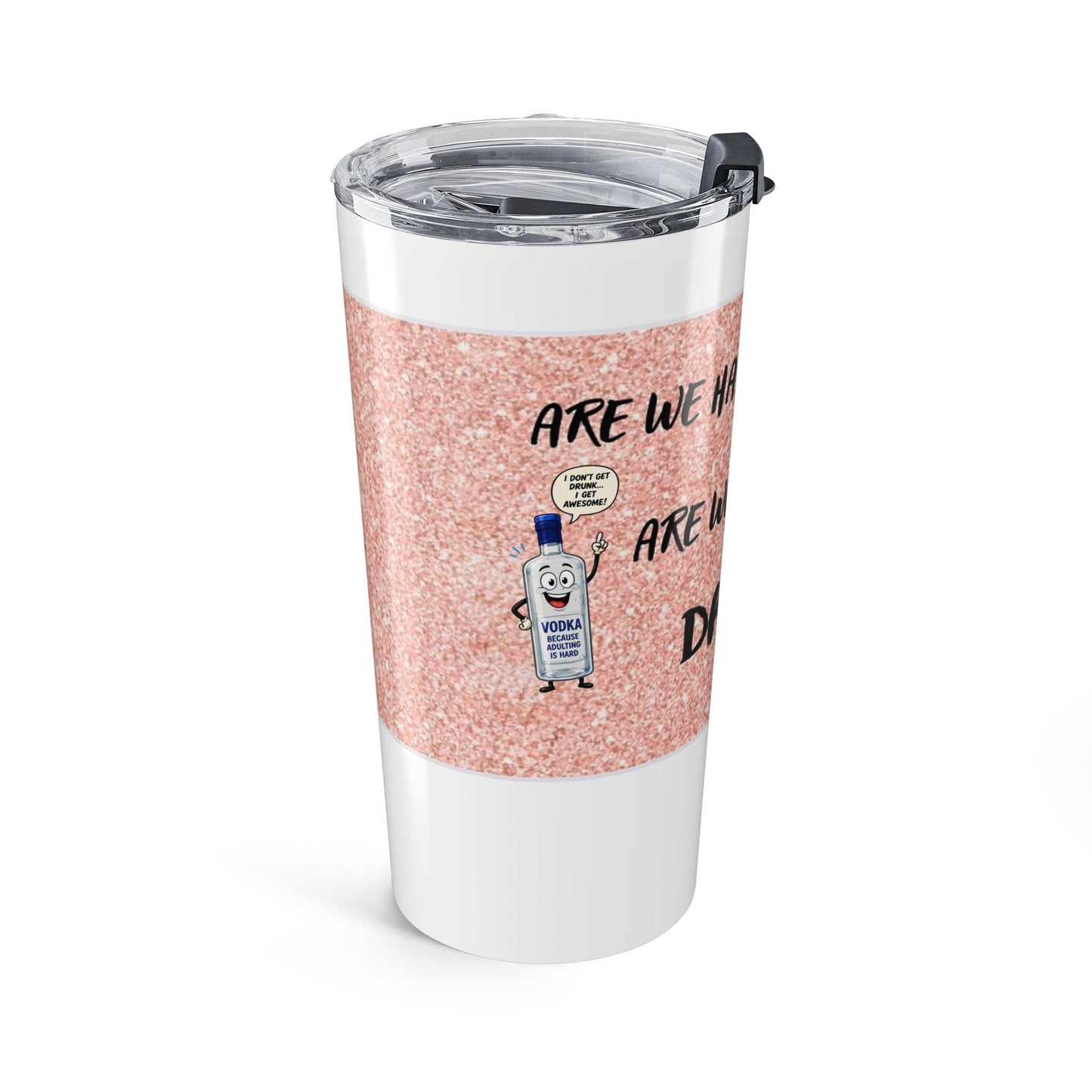 Are We Having Drinks or Are We Having Dranks? 20oz Stainless Steel Tumbler 20oz